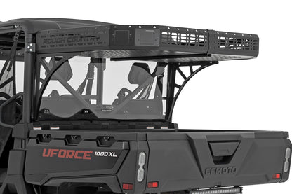 Cargo Rack | Dual 2" Black LED Pairs | Flush Mount | CF Moto 1000/1000XL (2021-2025)