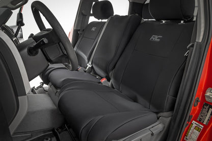 Seat Covers | FR Bucket Seats and 60/40 Rear w/o armrest|  Toyota Tundra 2WD/4WD (07-13)