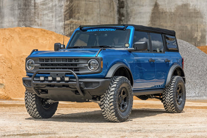 Nudge Bar | 20 Inch Chrome Single Row LED | Ford Bronco 4WD (21-23)