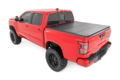 Hard Tri-Fold Flip Up Bed Cover | 5' Bed | Nissan Frontier (05-21)