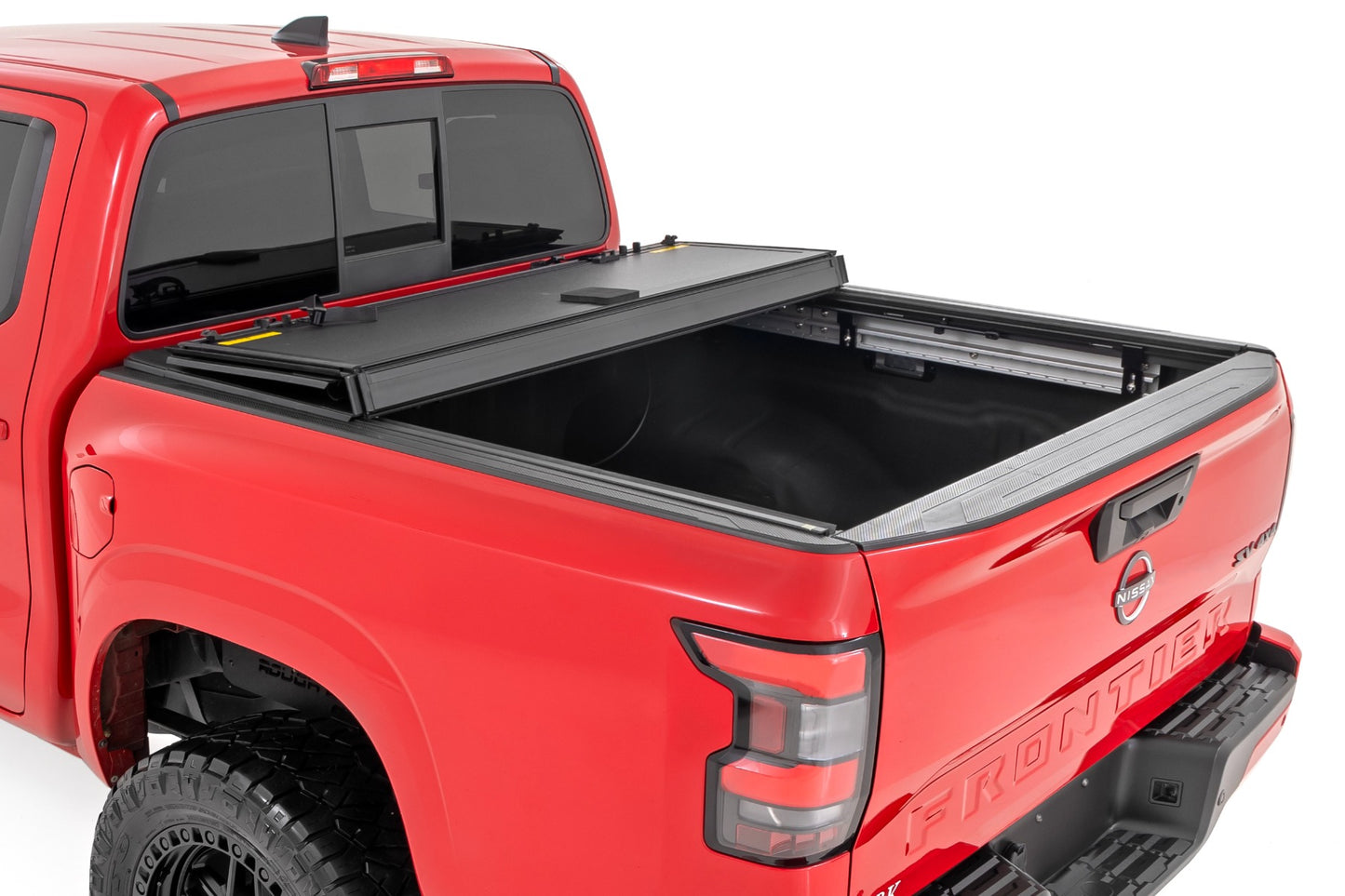 Hard Tri-Fold Flip Up Bed Cover | 5' Bed | Nissan Frontier (22-24)