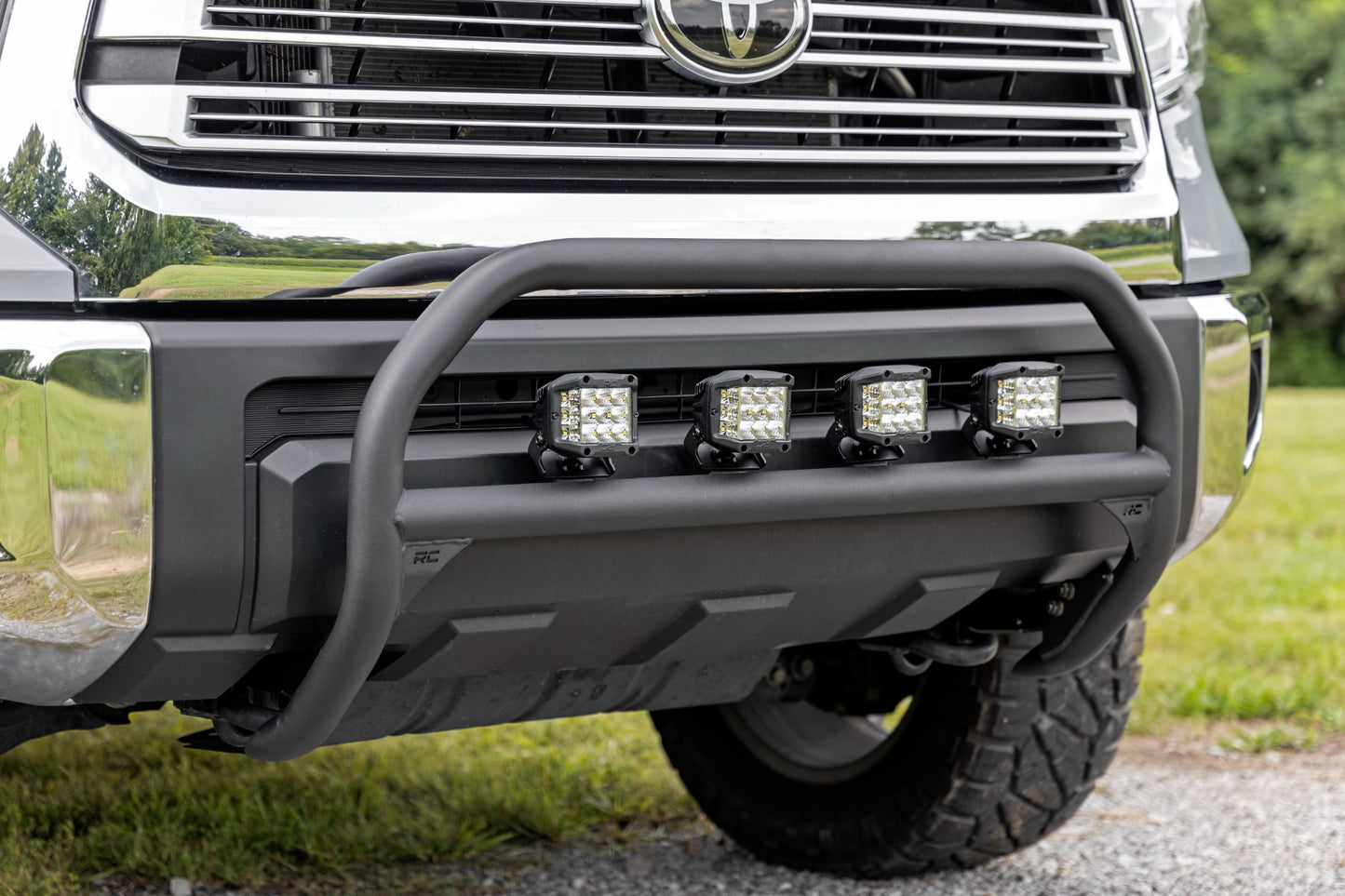 Nudge Bar | 3 Inch Wide Angle Led (x4) | Toyota Tundra (07-21)