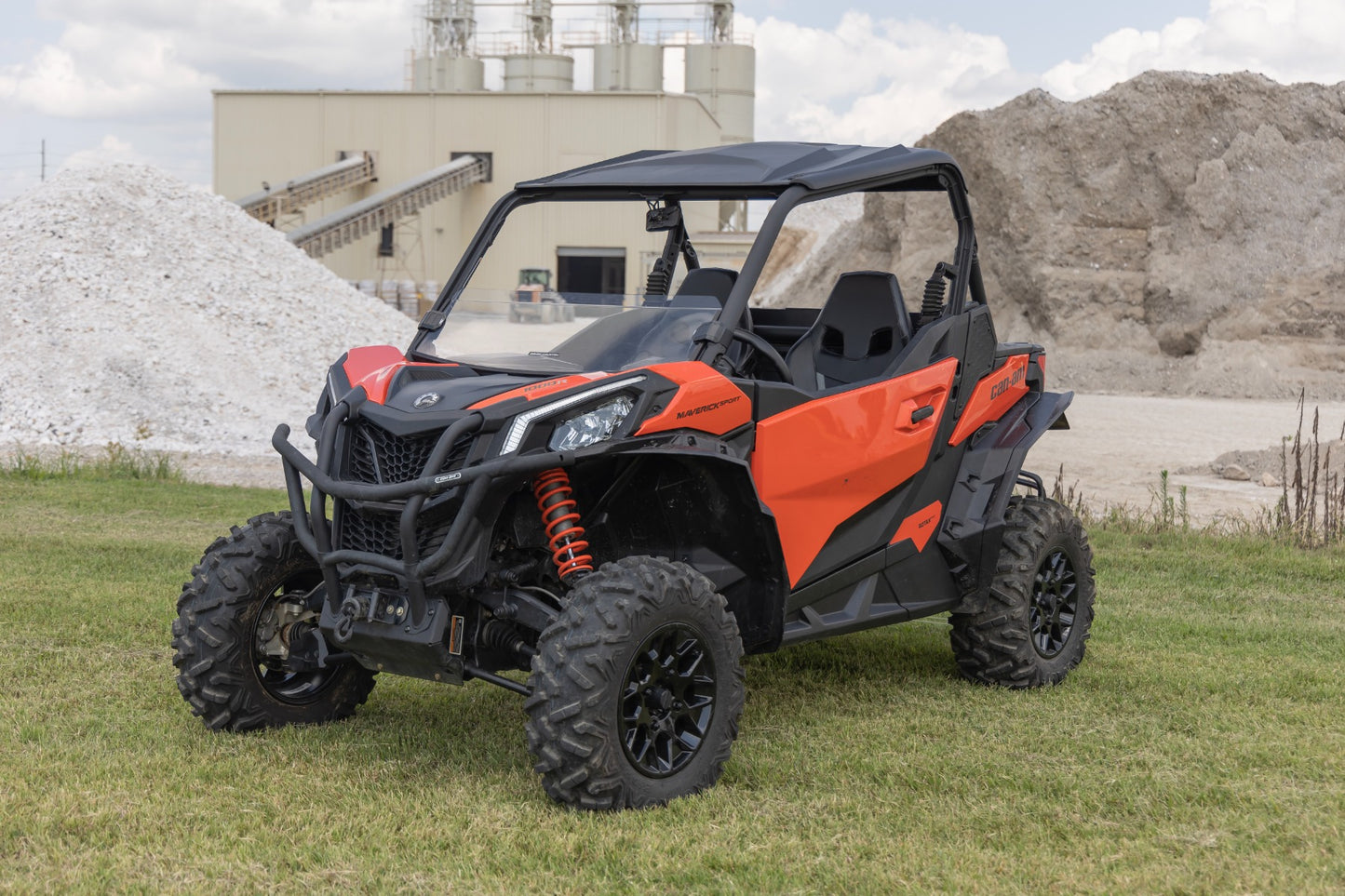 Half Windshield | Scratch Resistant | Can-Am Maverick Sport