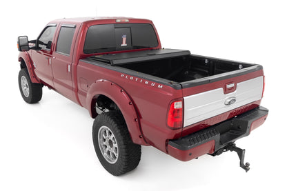 Hard Tri-Fold Flip Up Bed Cover | 6'10" Bed | Ford F-250/F-350 Super Duty (08-16)