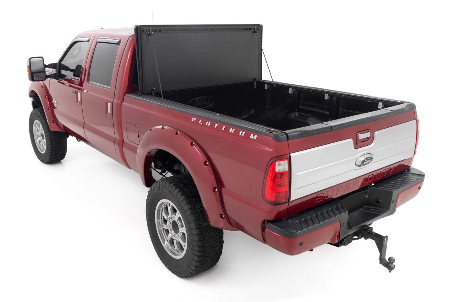 Hard Tri-Fold Flip Up Bed Cover | 6'10" Bed | Ford F-250/F-350 Super Duty (08-16)