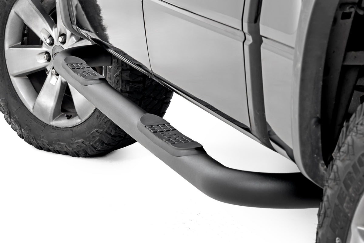 Nerf Steps | 3-Inch Tube | Crew Cab | Ford F-150 2WD/4WD (2009-2014)