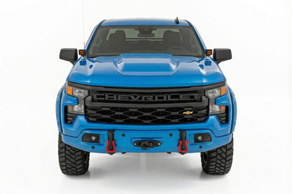 Front FXS Bumper | 12000S | GLT Glacier Blue | Chevy Silverado 1500 2WD/4WD (2023-2026)