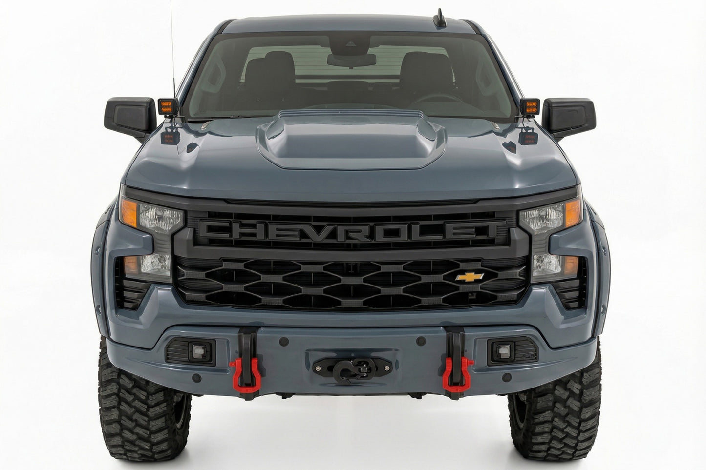 Front FXS Bumper | 12000S | GNO Slate Gray | Chevy Silverado 1500 2WD/4WD (2023-2026)