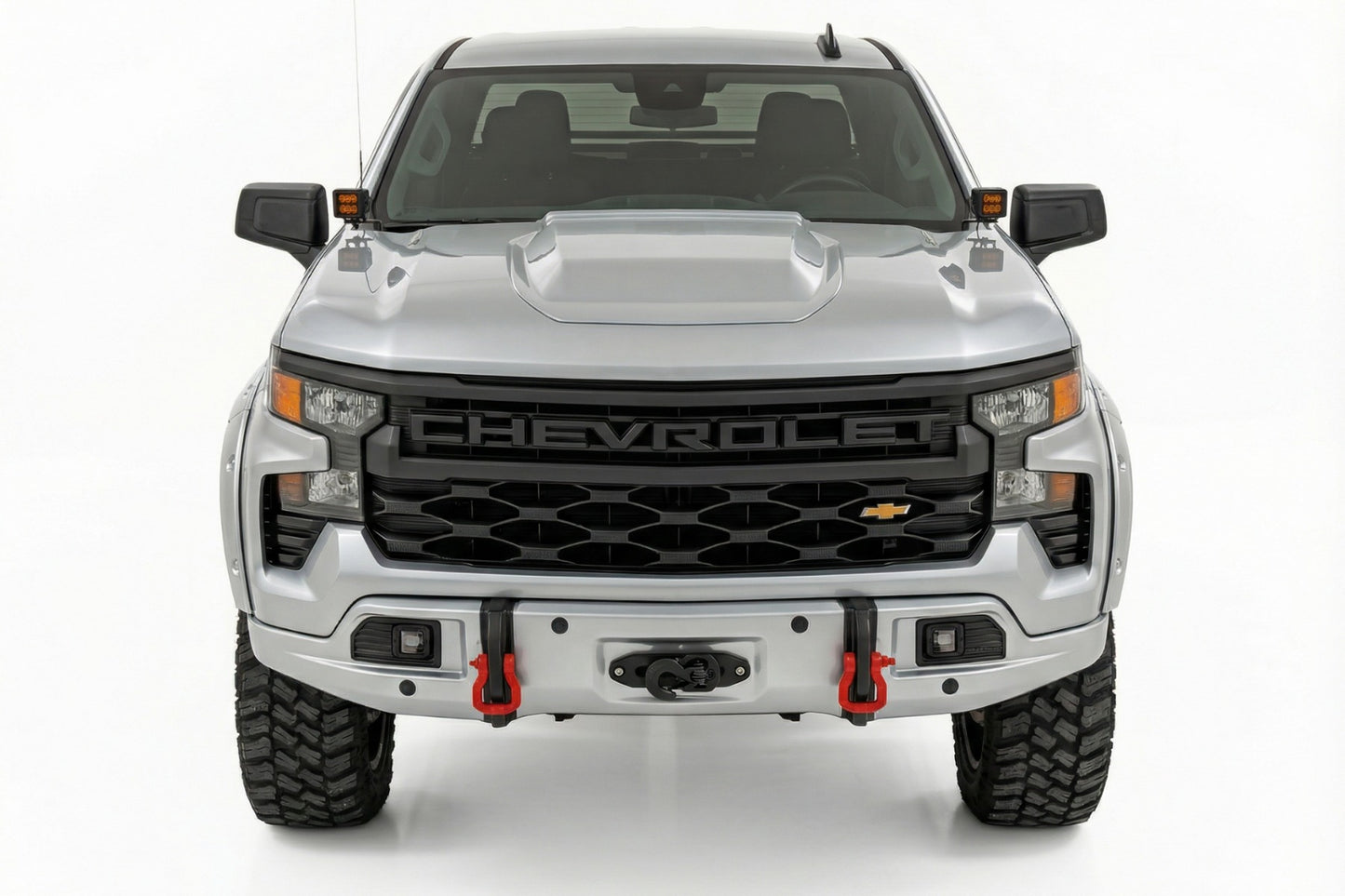Front FXS Bumper | 12000S | GAN Silver Ice Metallic | Chevy Silverado 1500 2WD/4WD (2023-2026)