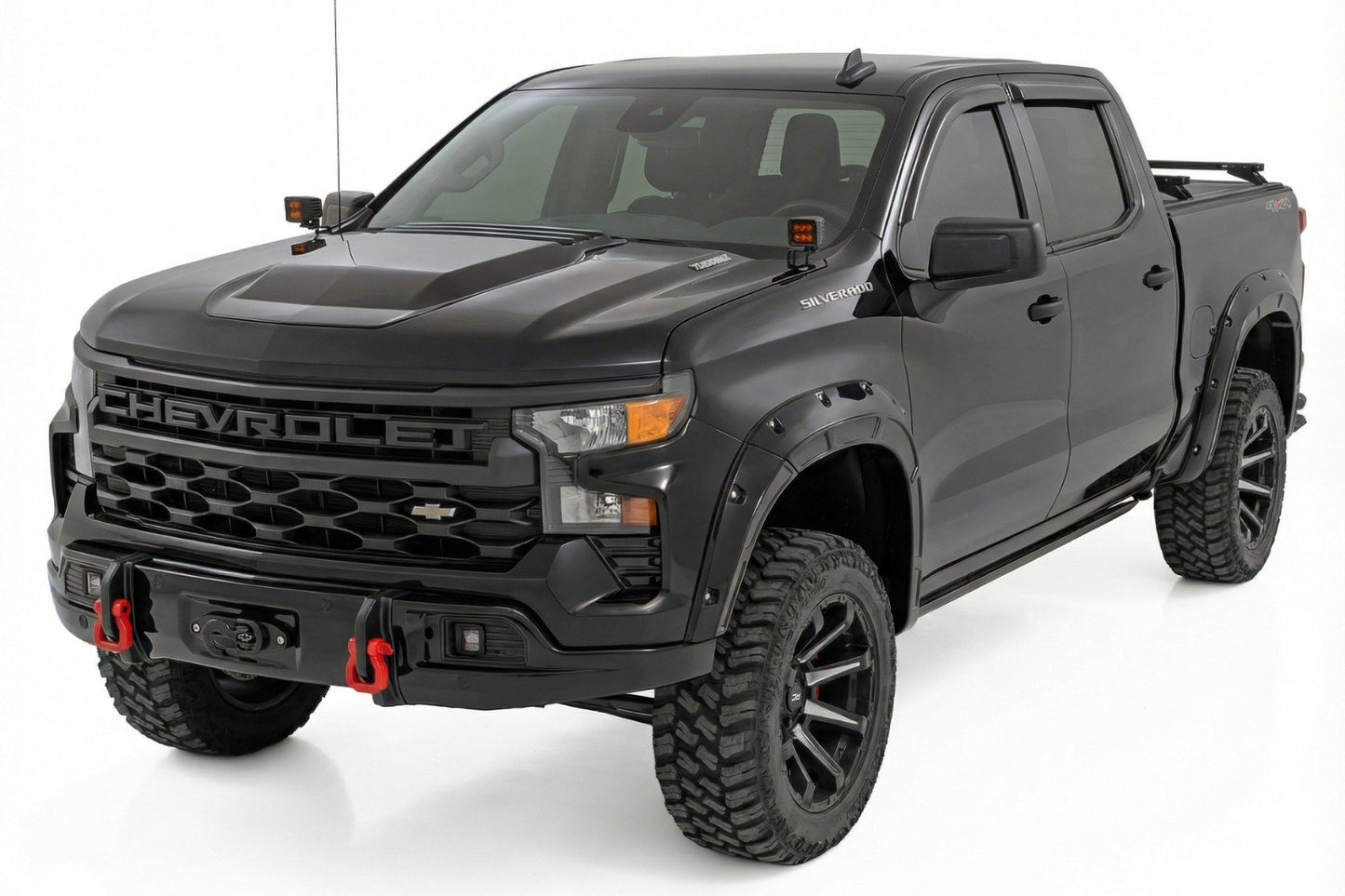 Front FXS Bumper | 12000S | GB8 Mosaic Black | Chevy Silverado 1500 2WD/4WD (2023-2026)