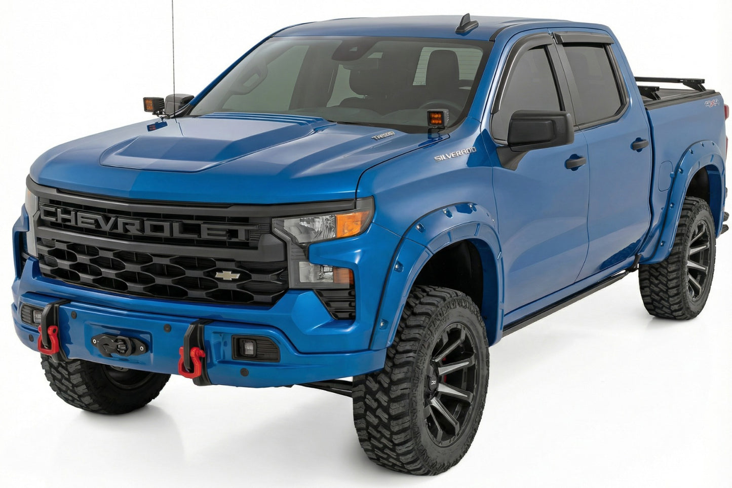 Front FXS Bumper | 12000S | GA0 North Sky Blue | Chevy Silverado 1500 2WD/4WD (2023-2026)