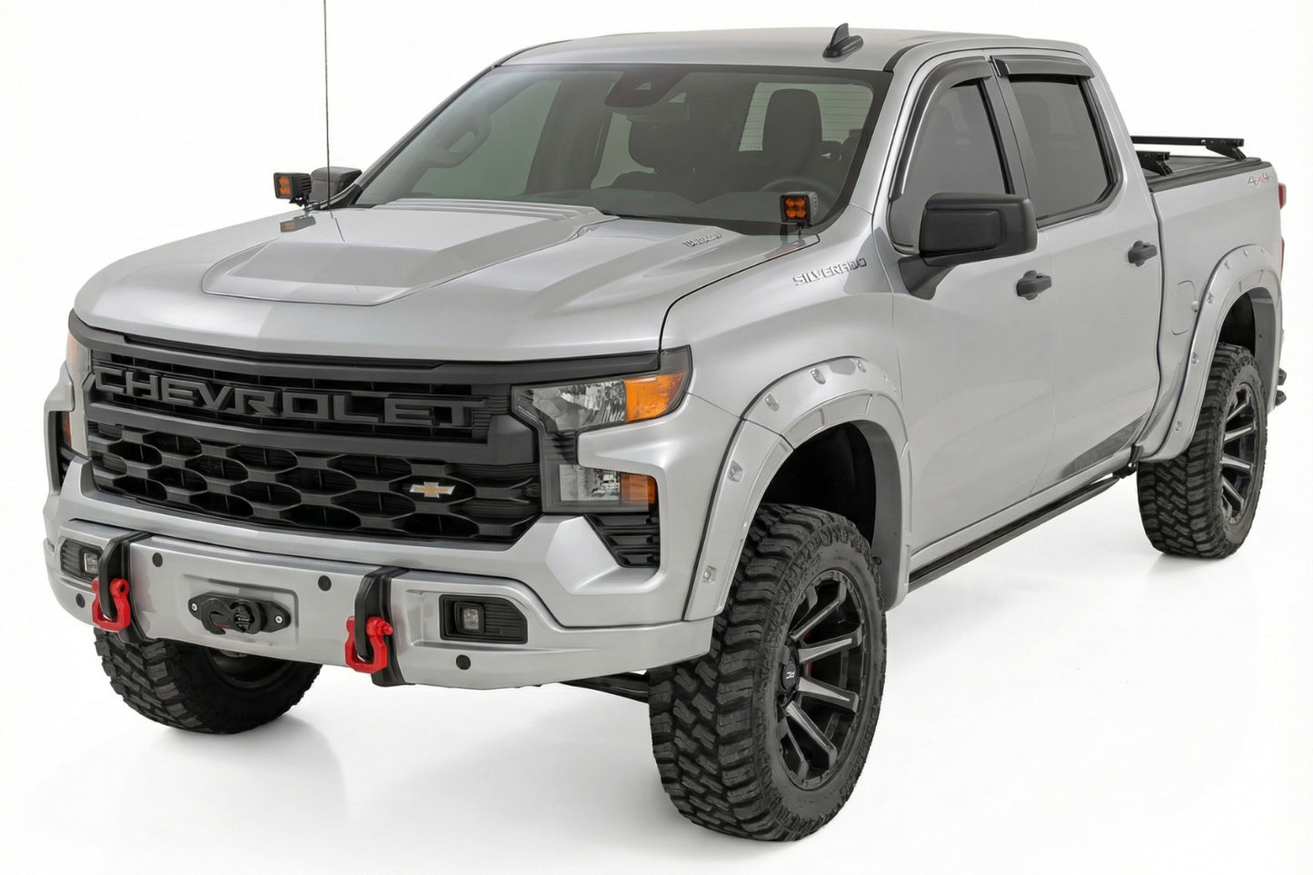 Front FXS Bumper | 12000S | GAN Silver Ice Metallic | Chevy Silverado 1500 2WD/4WD (2023-2026)