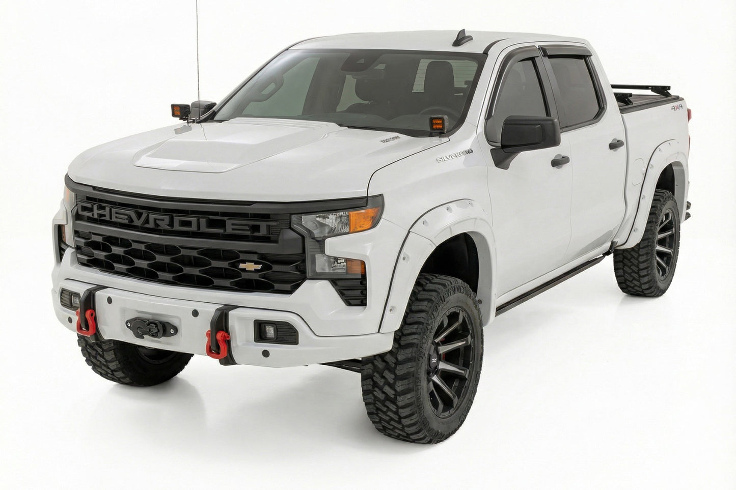 Front FXS Bumper | 12000S | GAZ Summit White | Chevy Silverado 1500 2WD/4WD (2023-2026)