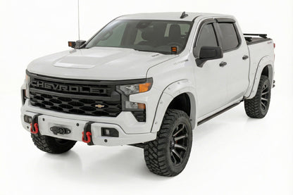 Front FXS Bumper | 12000S | GAZ Summit White | Chevy Silverado 1500 2WD/4WD (2023-2026)