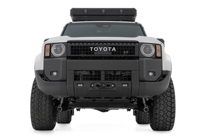 Hidden Winch Mount | White SAE | Fog | Toyota Land Cruiser 4WD (2024-2025)