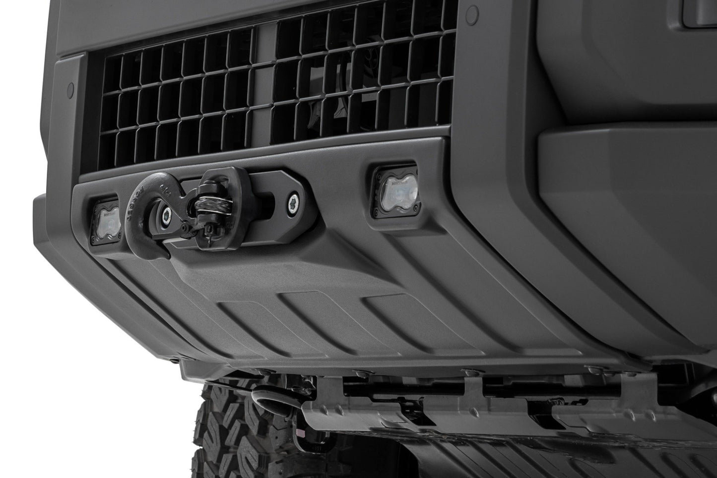 Hidden Winch Mount | Yellow SAE | PRO9500S | Toyota Land Cruiser 4WD (2024-2025)
