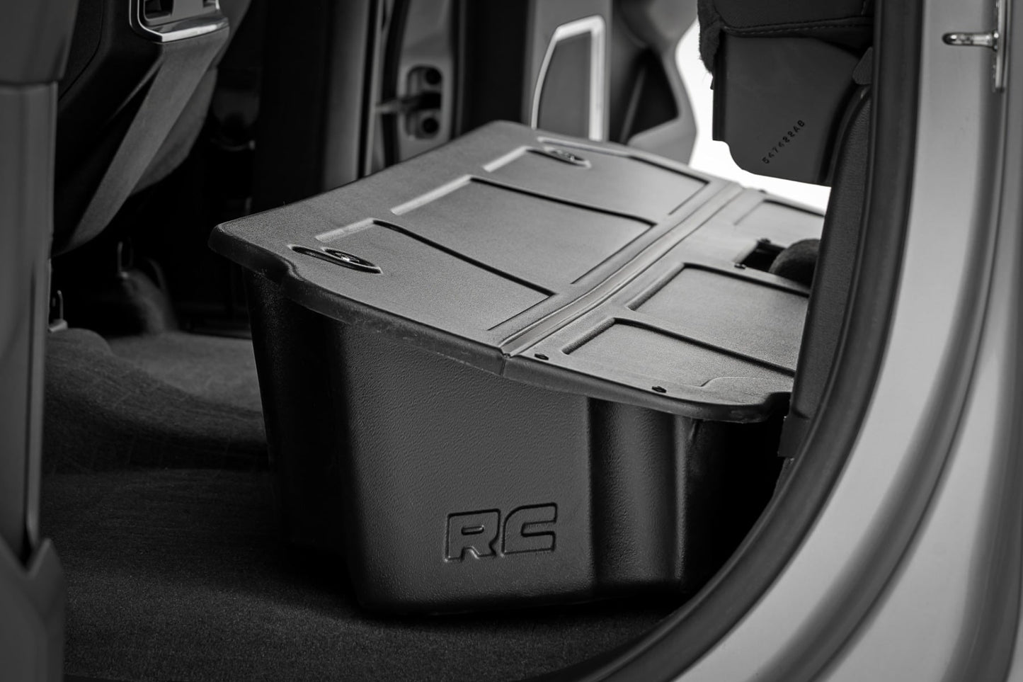 Under Seat Storage with Locking Lid | Double Cab | Chevy/GMC 1500/2500HD/3500HD (19-26 & Classic)