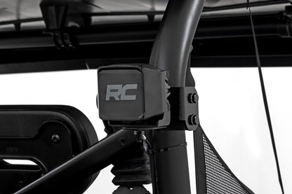 LED Light Kit | Rear Mount | 2" Black Pair | Segway 570 F