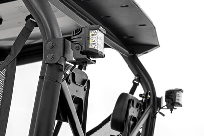 LED Light Kit | Rear Mount | 2" Black Pair | Amber DRL | Segway 570 F