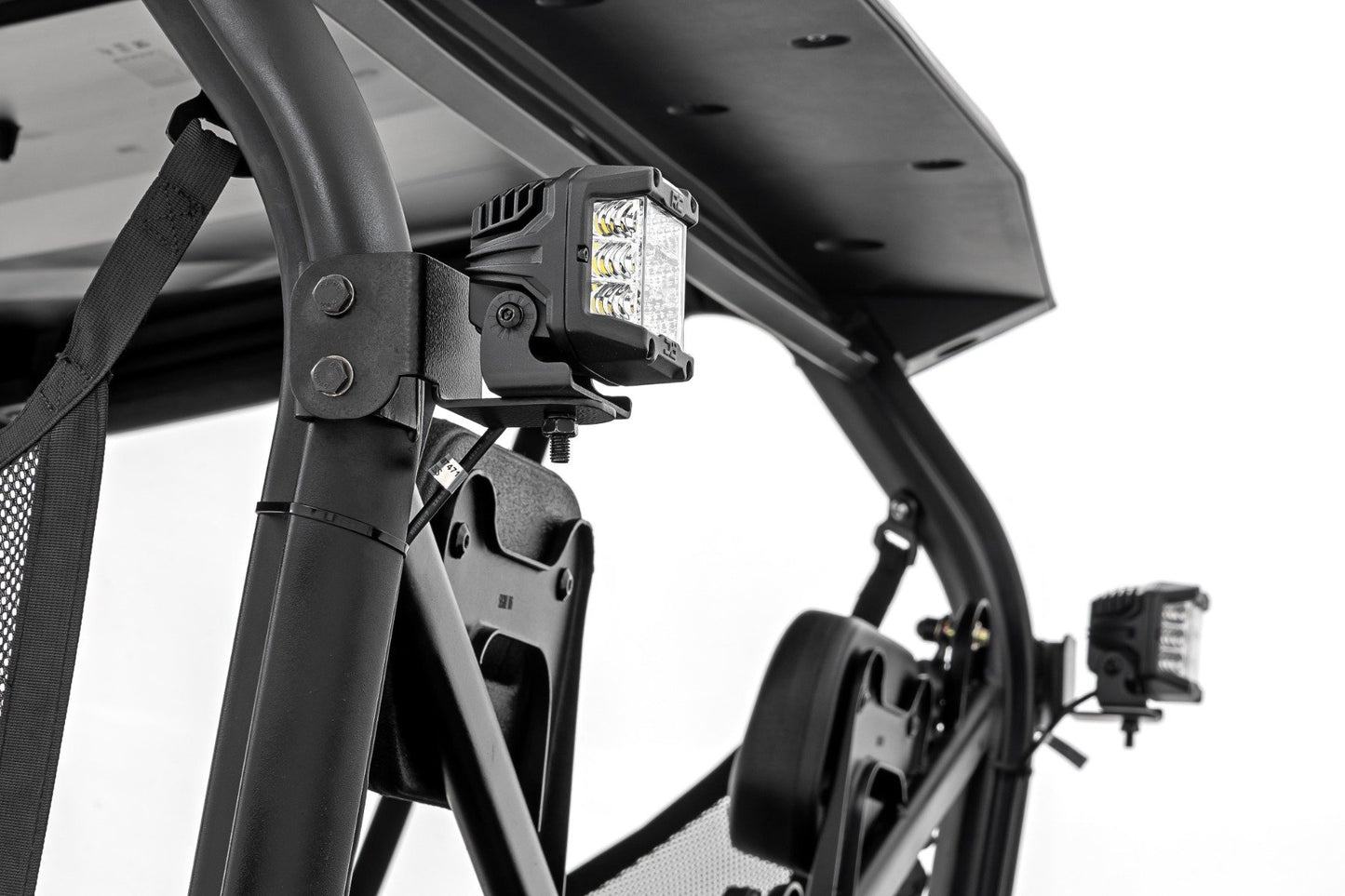 LED Light Kit | Rear Mount | 2" Black Pair | White DRL | Segway 570 F