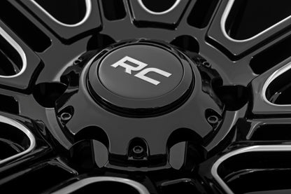 Rough Country 88 Series Wheel | One-Piece | Gloss Black | 17x9 | 5x5 | -12mm