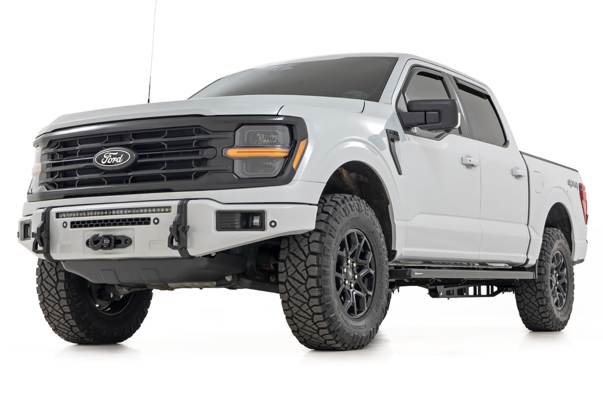 FXS Front Bumper | A3 Space White | EcoBoost | Ford F-150 2WD/4WD (2021-2025)