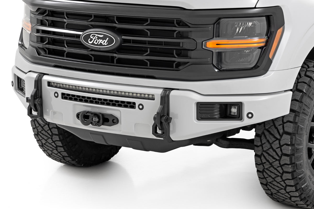 FXS Front Bumper | A3 Space White | EcoBoost | Ford F-150 2WD/4WD (2021-2025)