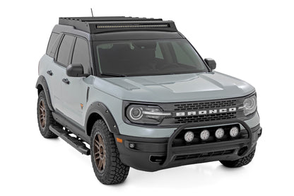 Nudge Bar | w/ Tow Hooks | 4 Inch Round Led (x4) | Ford Bronco Sport 4WD (2021-2024)