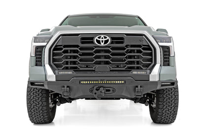 Hybrid Front Bumper | 12000S | Blk LED w/ Amber DRL | Toyota Tundra 2WD/4WD (2022-2024)