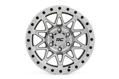 Rough Country 78 Series Wheel | Simulated Beadlock | Full Machine | 18x9 | 8x170 | -12mm