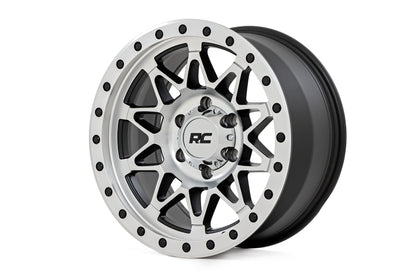 Rough Country 78 Series Wheel | Simulated Beadlock | Full Machine | 18x9 | 8x180 | 0mm