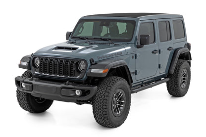Nerf Steps | 3-Inch Tube | 4 Door | Jeep Wrangler Unlimited 2WD/4WD (2018-2026)