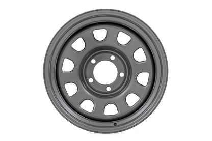 Steel Wheel | Gray | 16x8 | 6x5.5 | 4.25 Bore | -12