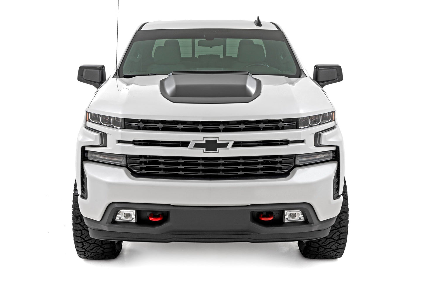 Hood Scoop | GLT Glacier Blue | 2019-2024 Silverado 1500