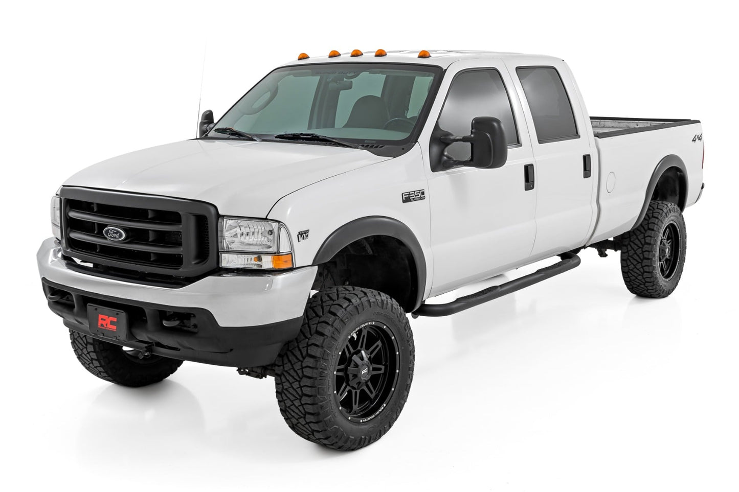Nerf Steps | 3-Inch Tube | Crew Cab | Ford F-250/F-350 Super Duty (99-16)
