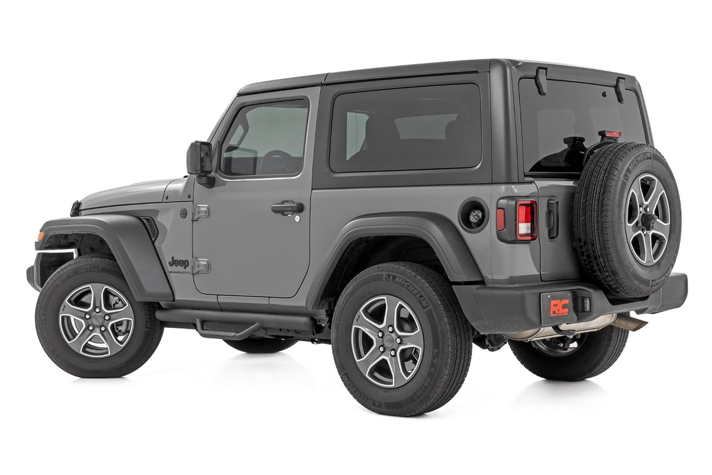 Nerf Steps | Full Length | 2 Door | Jeep Wrangler JL 4WD (18-23)