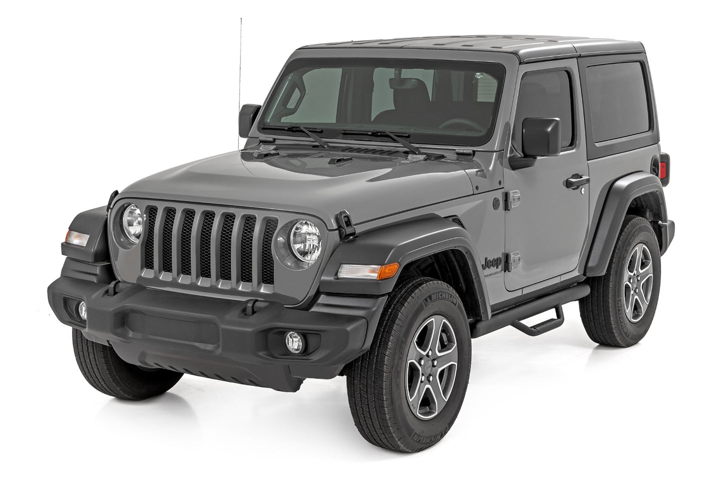 Nerf Steps | Full Length | 2 Door | Jeep Wrangler JL 4WD (18-23)