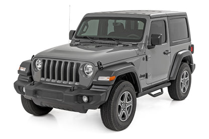 Nerf Steps | Full Length | 2 Door | Jeep Wrangler JL 4WD (18-23)