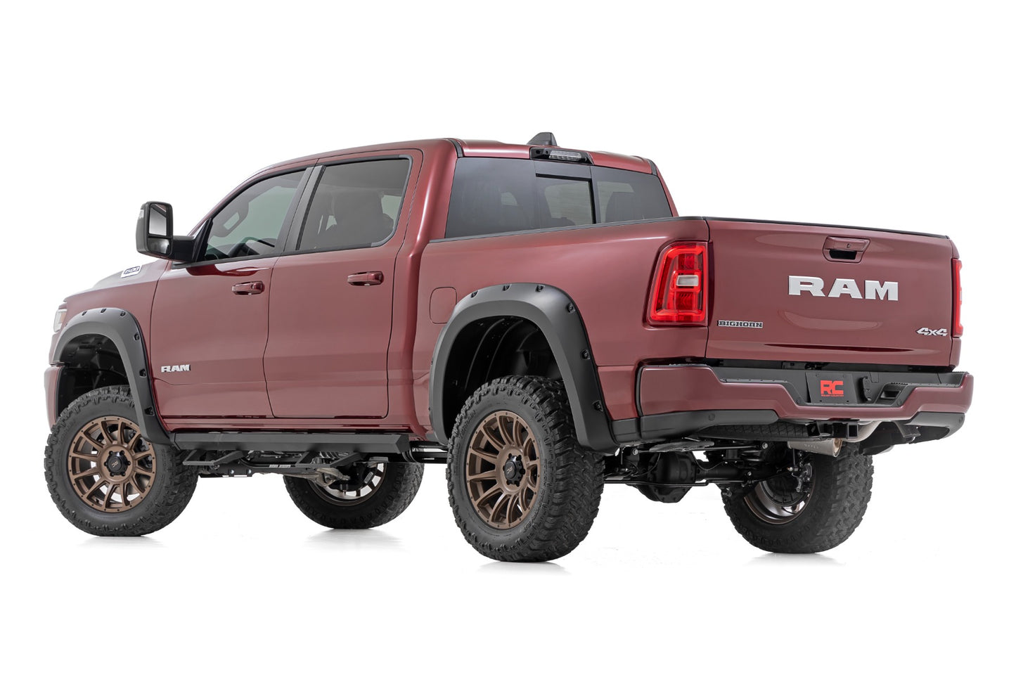 Pocket Fender Flares | PRV Delmonico Red | Ram 1500 2WD/4WD (2025)