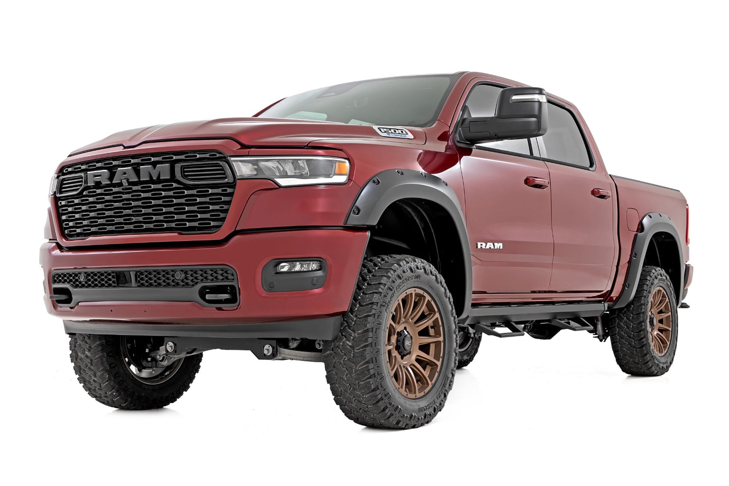 Pocket Fender Flares | PW7 Bright White | Ram 1500 2WD/4WD (2025)
