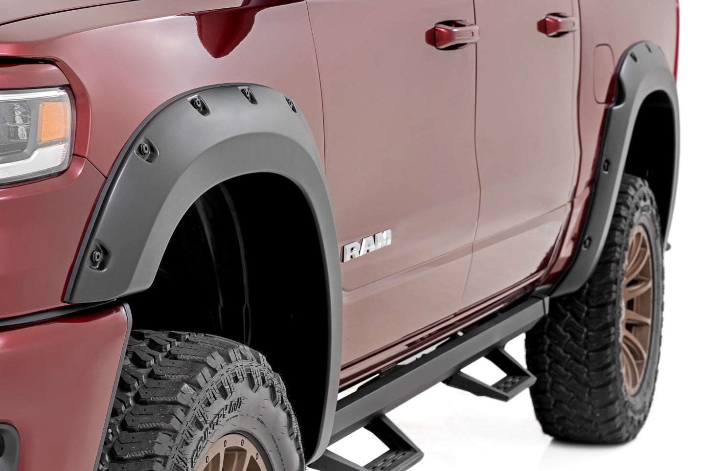 Pocket Fender Flares | PRV Delmonico Red | Ram 1500 2WD/4WD (2025)