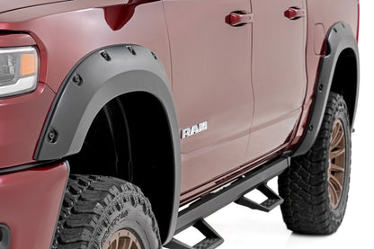 Pocket Fender Flares | PW7 Bright White | Ram 1500 2WD/4WD (2025)