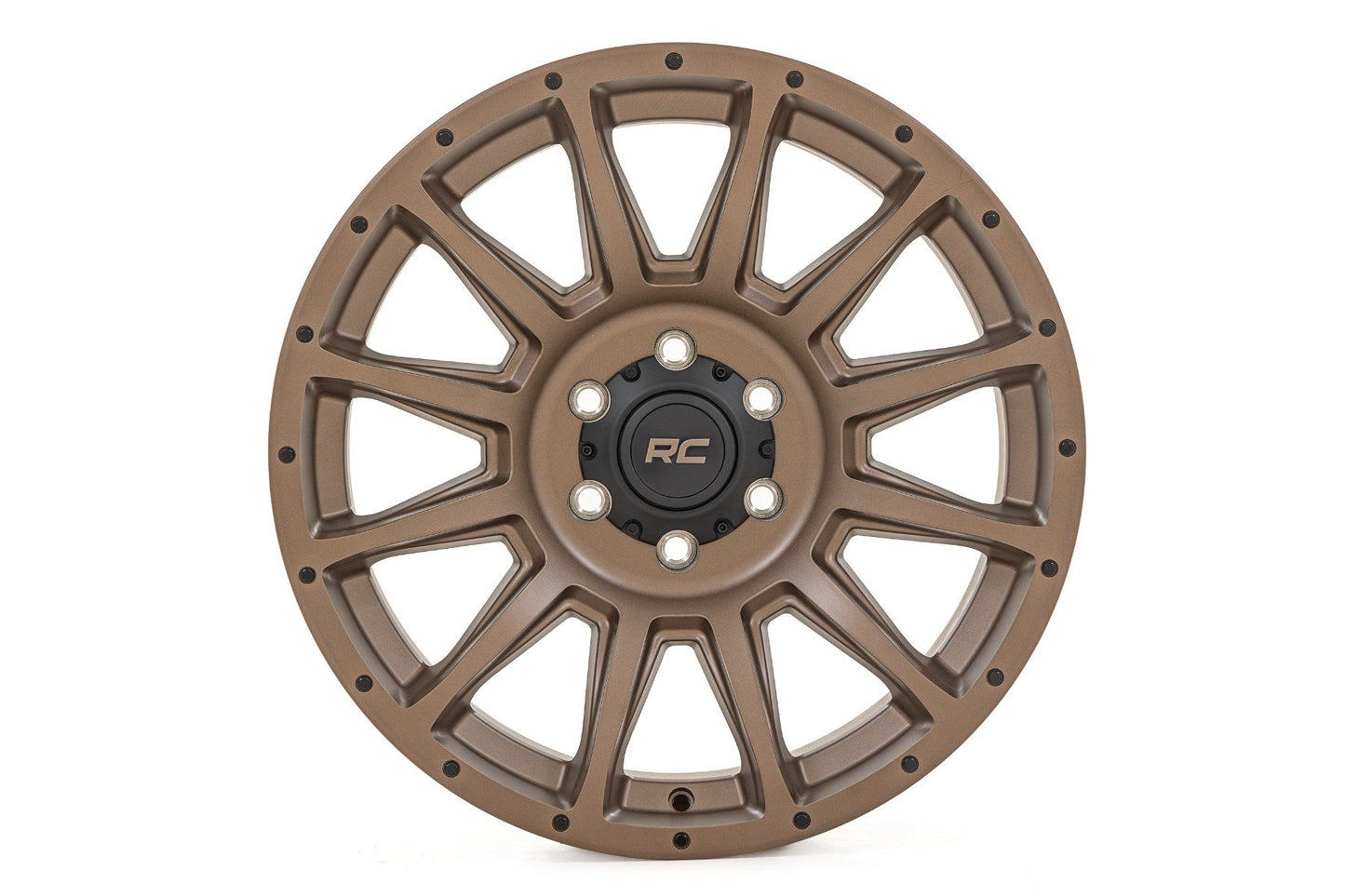 Rough Country 90 Series Wheel | One-Piece | Bronze | 20x10 | 8x170 | -19mm