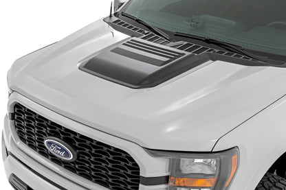 Hood Scoop | E7 Velocity Blue | Ford F-150 (2021-2024)