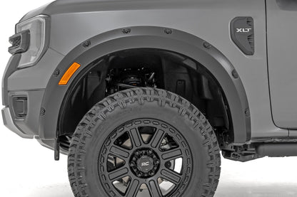 Pocket Fender Flares | E7 Velocity Blue | Ford Ranger 2WD/4WD (2024-2025)