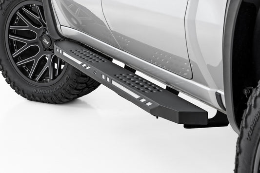 AC2 Running Boards | Amber/White | Crew Cab | Chevy/GMC 1500/2500HD/3500HD (19-26 & Refresh)