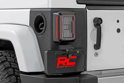 Trail Cladding | Rear Corners | Jeep Wrangler JK (2007-2018)