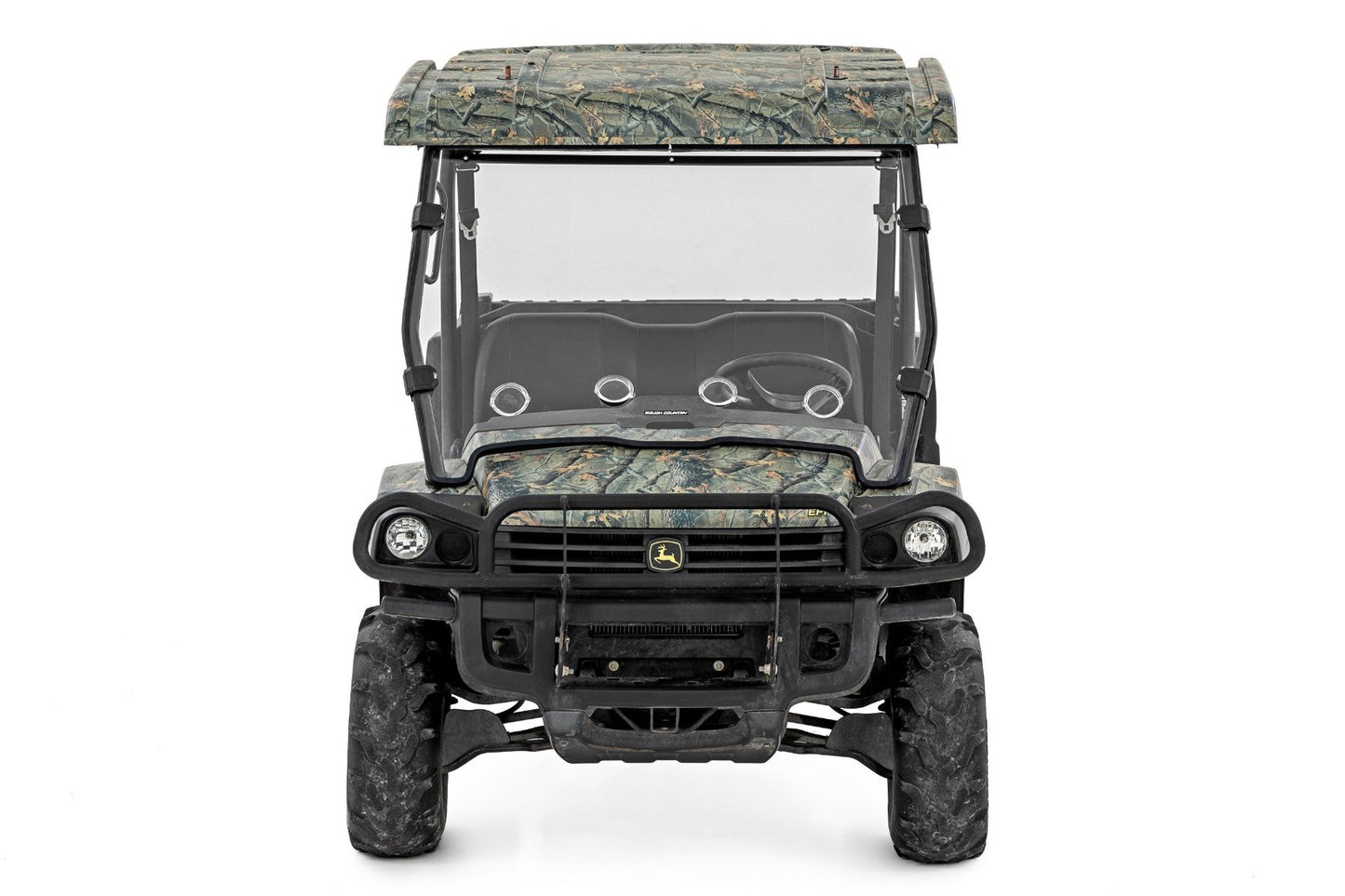 Vented Full Windshield | Scratch Resistant | John Deere Gator XUV 825