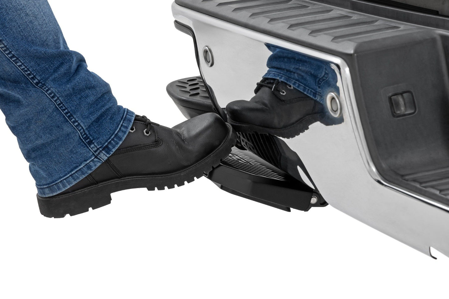 Retractable Bed Step | Manual Pull | GM 1500 2WD/4WD (2014-2018)