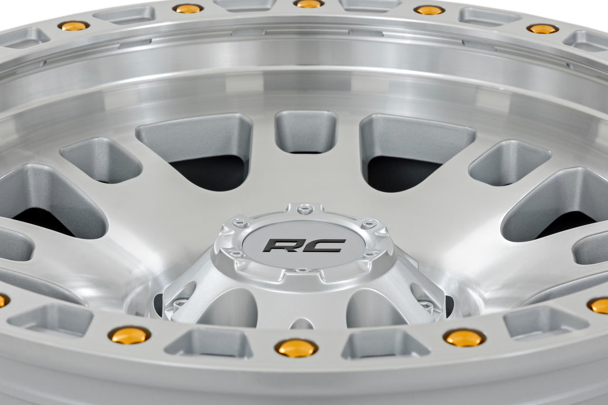 Rough Country 82 Series Wheel | One-Piece | Full Machined | 17x9 | 6x5.5 | -12mm